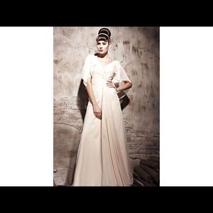 Champagne Chiffon dress